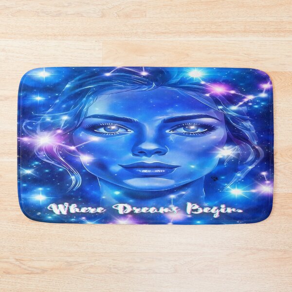 Item preview, Ethereal Cosmic Portrait - "Where Dreams Begin" designed and sold by gleefulme.