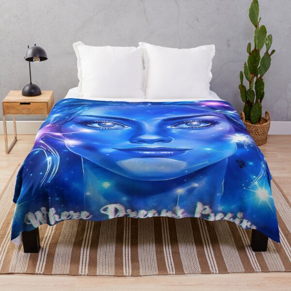 Item preview, Ethereal Cosmic Portrait - "Where Dreams Begin" designed and sold by gleefulme.