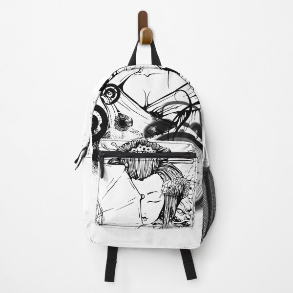 Item preview, Black and white outline anime print designed and sold by Iuliia Nerd.