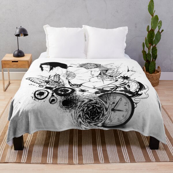 Item preview, Black and white outline anime print designed and sold by Iuliia Nerd.