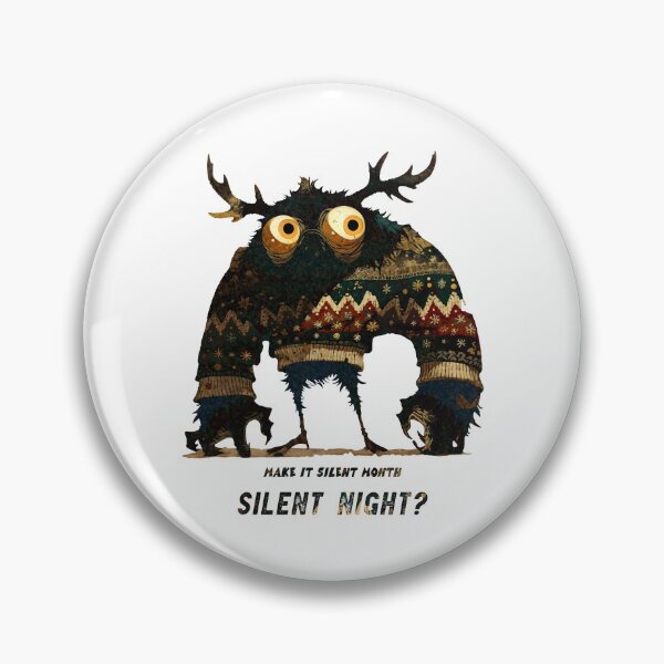 Item preview, Silent Night? Make it Silent Month designed and sold by NBazilenco.