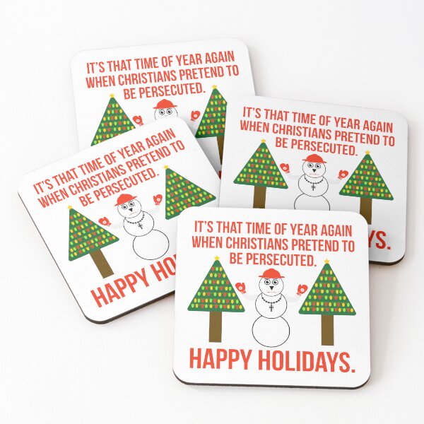 Item preview, Christian persecution complex funny holiday design  designed and sold by Rachel the Artist .