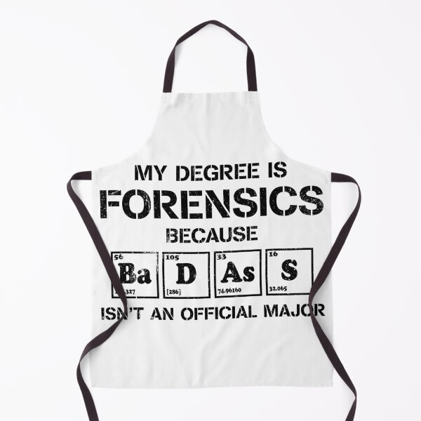Item preview, Official Forensic Science Major - Funny Forensics Gift designed and sold by ScienceCorner.