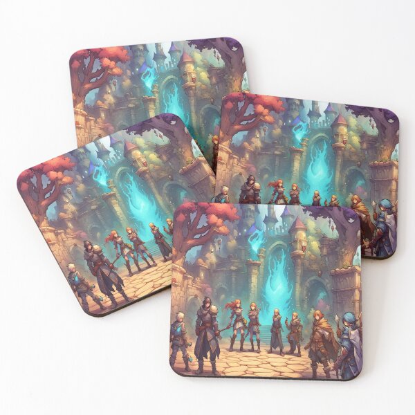 Item preview, Arcane: Fantasy portal scene, cartoon style designed and sold by IrgumS.