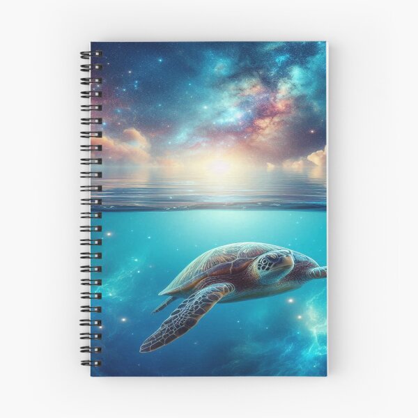 Item preview, Galactic Turtles - Ocean Meets Space Shower Curtain designed and sold by Naomi Gutierrez Parrish.