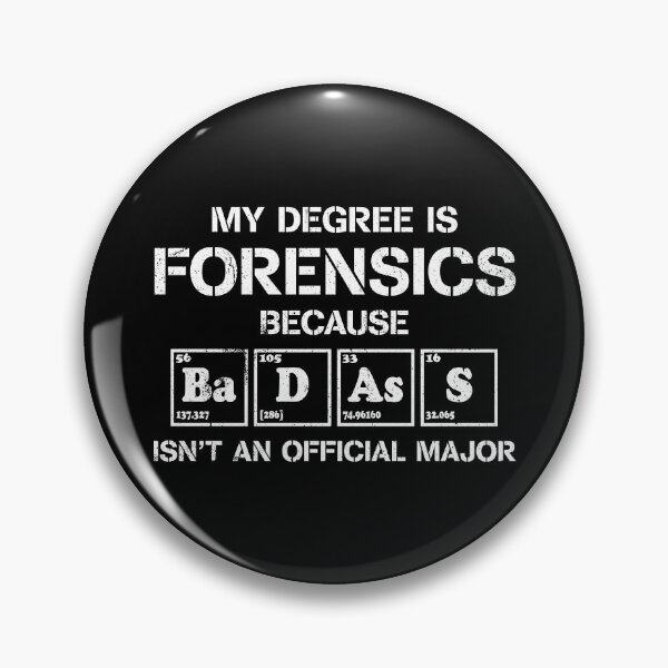 Item preview, Official Forensic Science Major - Funny Forensics Gift designed and sold by ScienceCorner.