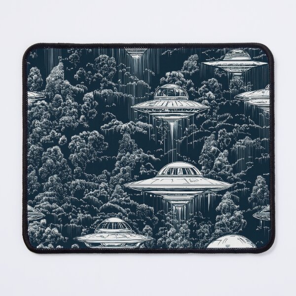 Item preview, Retro UFOs designed and sold by Kybruno's Creations.