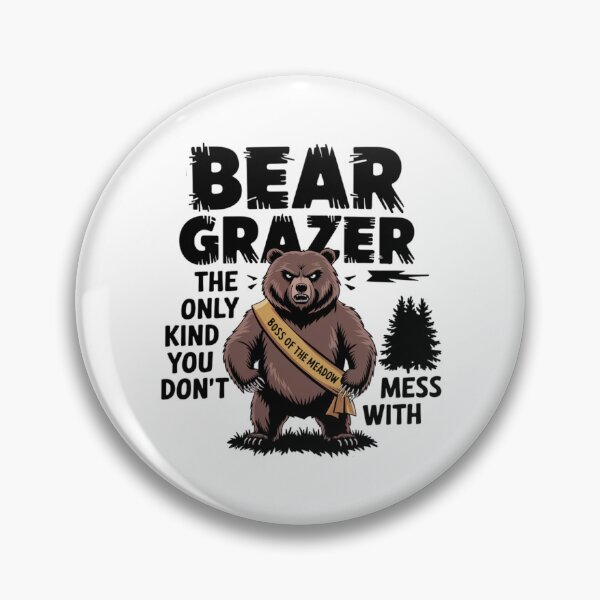 Item preview, bear grazer boss designed and sold by bukajart.