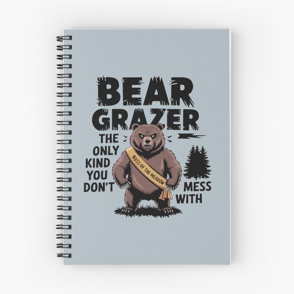 Item preview, bear grazer boss designed and sold by bukajart.