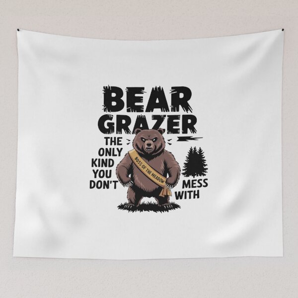Item preview, bear grazer boss designed and sold by bukajart.