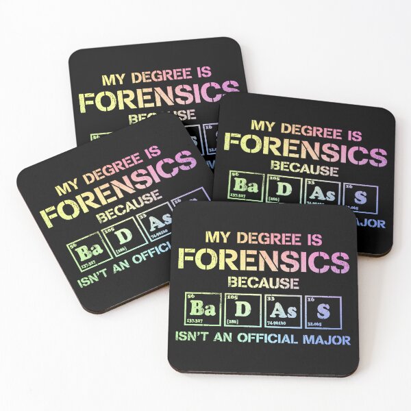 Item preview, Official Forensic Science Major - Funny Forensics Gift designed and sold by ScienceCorner.
