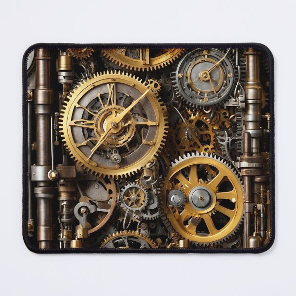 Item preview, Steampunk Gear and Lever Engine designed and sold by Skye Ryan-Evans.