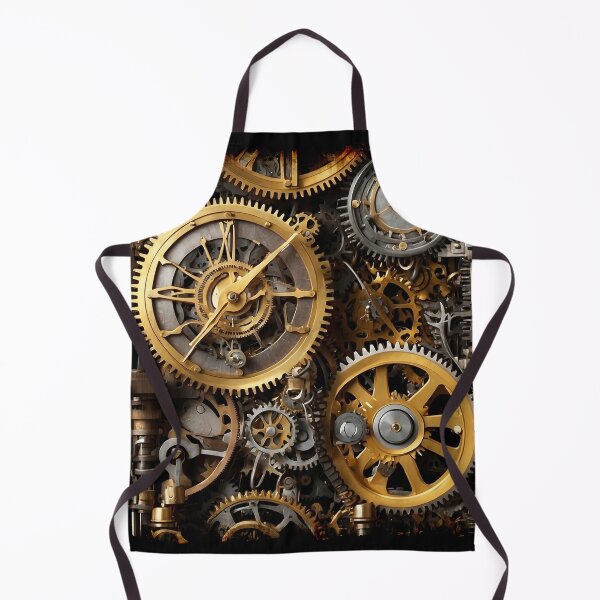 Item preview, Steampunk Gear and Lever Engine designed and sold by Skye Ryan-Evans.