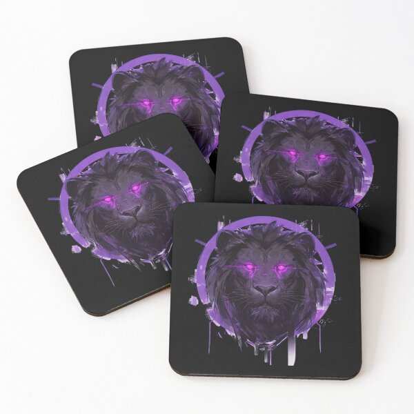 Artikelvorschau, Cyber Black Lion / / Schwarzer Löwe / / Cooles Tier / / Cyber-Tier / / Tierkunst / / Tierkrieger / / Niedliche Tierkunst / / Ästhetische Gaming-Aufkleber entworfen und verkauft von SMARTKIT DESIGNAGENCY.
