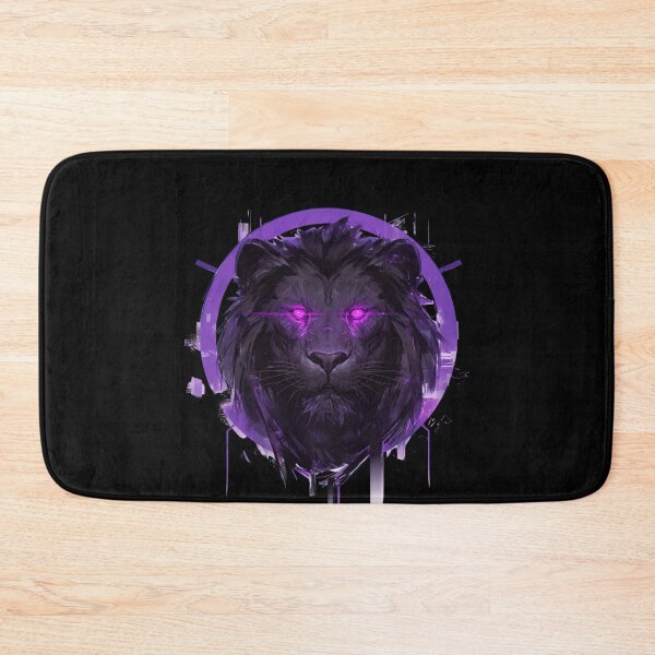 Item preview, Cyber Black Lion // Black Lion // Cool Animal // Cyber Animal // Animal Art // Animal Warrior // Animal Cute Art // Gaming Aesthetic stickers designed and sold by SMARTKIT  DESIGNAGENCY.