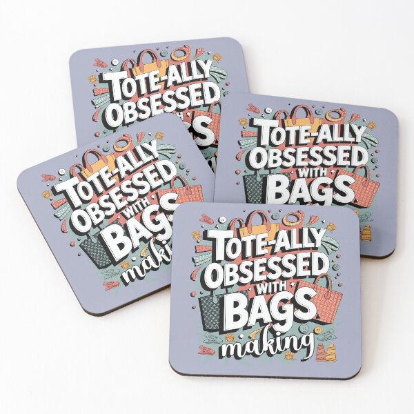Item preview, tote-ally obsessed with bags making, Sewing Bags, Funny Gift for Bag Makers and Crafters – Sewing Enthusiast Apparel designed and sold by EwaVerse.