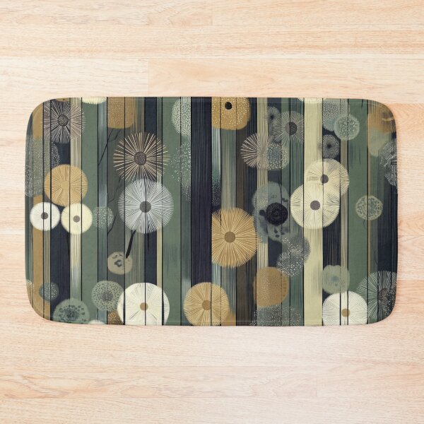 Item preview, Botanic Pattern muted green, beige , cream and black designed and sold by Shoot-The-Moon.