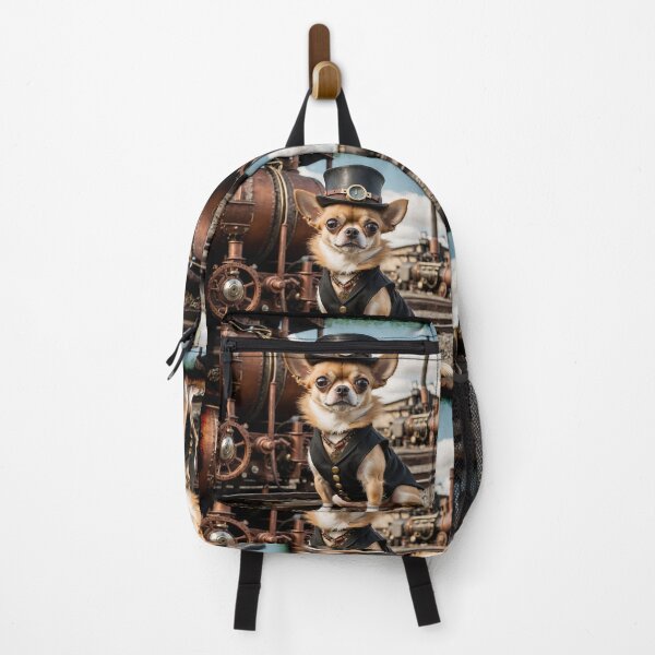 Item preview, Steampunk Chihuahua and Train designed and sold by Skye Ryan-Evans.