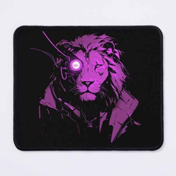 Item preview, Cyber Black Lion // Black Lion // Cool Animal // Cyber Animal // Animal Art // Animal Warrior // Animal Cute Art // Gaming Aesthetic stickers designed and sold by SMARTKIT DESIGNAGENCY.