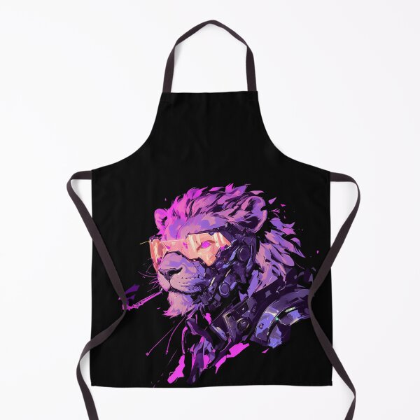Item preview, Cyber Black Lion // Black Lion // Cool Animal // Cyber Animal // Animal Art // Animal Warrior // Animal Cute Art // Gaming Aesthetic stickers designed and sold by SMARTKIT DESIGNAGENCY.
