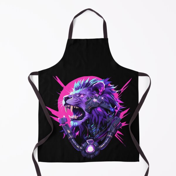 Item preview, Cyber Black Lion // Black Lion // Cool Animal // Cyber Animal // Animal Art // Animal Warrior // Animal Cute Art // Gaming Aesthetic stickers designed and sold by SMARTKIT DESIGNAGENCY.
