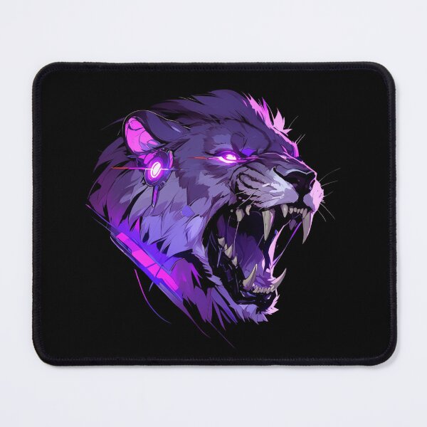 Item preview, Cyber Black Lion // Black Lion // Cool Animal // Cyber Animal // Animal Art // Animal Warrior // Animal Cute Art // Gaming Aesthetic stickers designed and sold by SMARTKIT DESIGNAGENCY.