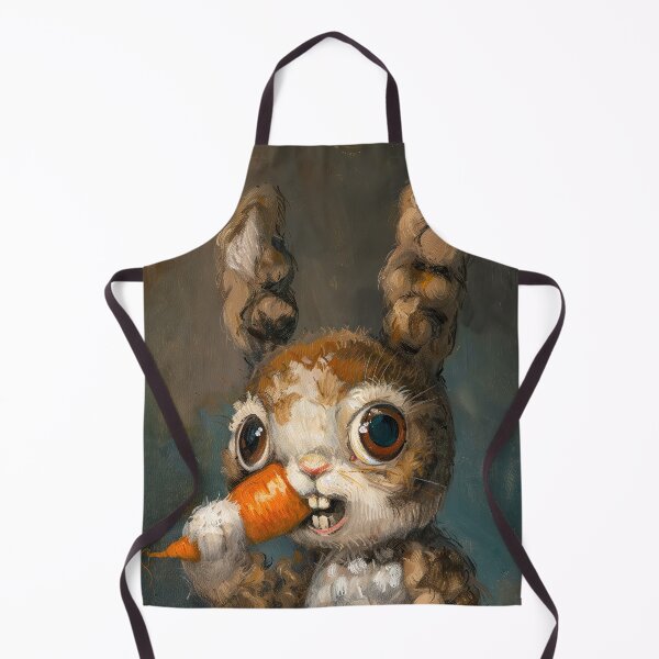 Item preview, Bright-Eyed Bunny with a Carrot designed and sold by MelaFay.