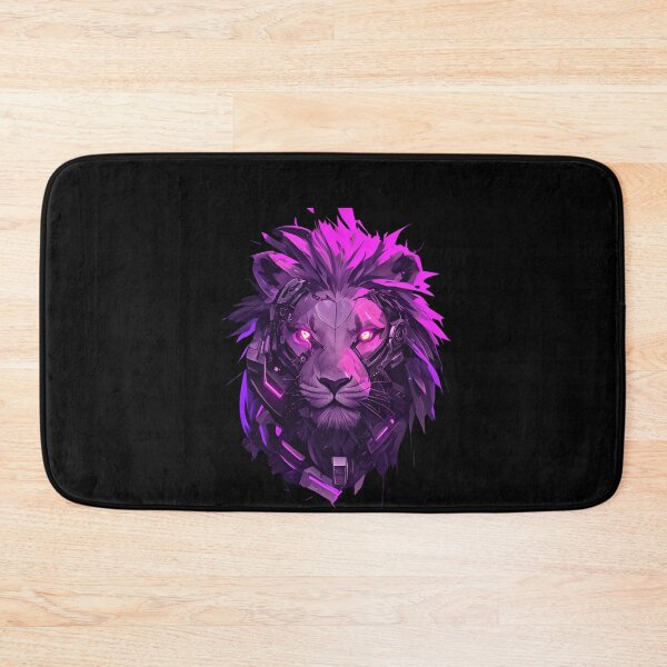 Item preview, Cyber Black Lion // Black Lion // Cool Animal // Cyber Animal // Animal Art // Animal Warrior // Animal Cute Art // Gaming Aesthetic stickers designed and sold by SMARTKIT  DESIGNAGENCY.