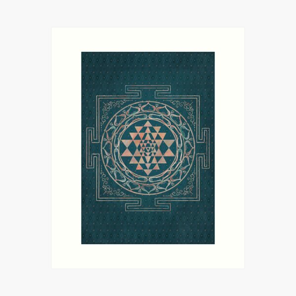 Item preview, Sri Yantra Mandala designed and sold by Regula von Rütte.