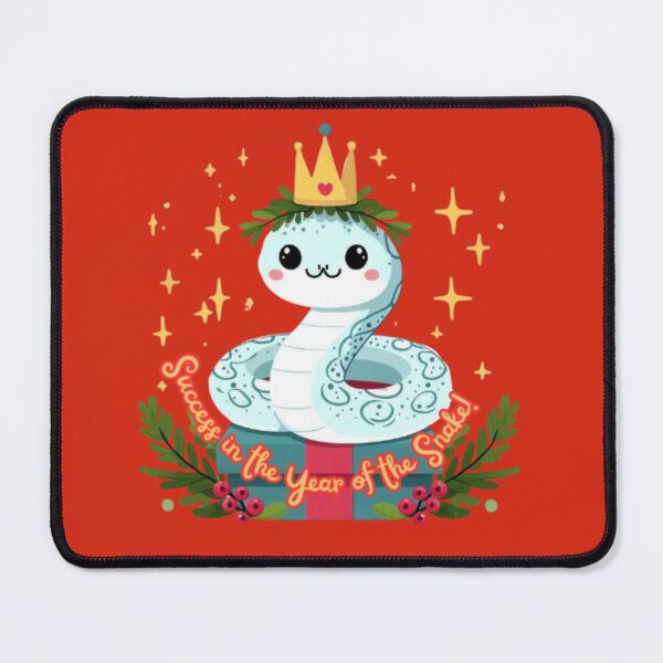 Item preview, The little snake wishes everyone a Happy New Year of the Snake! designed and sold by Zoia Dubovenko.