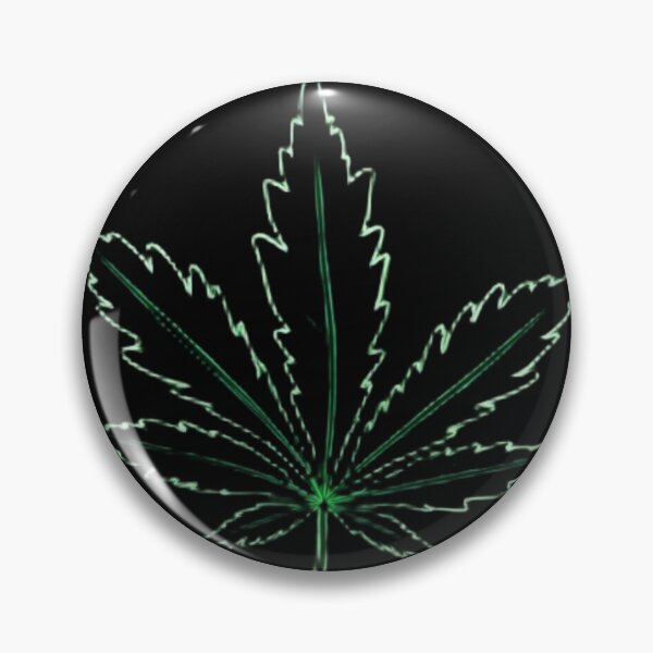 Item preview, A neon marijuana leaf designed and sold by Greezey.