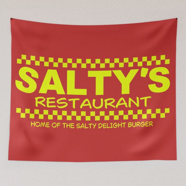 Item preview, Salty's Restaurant designed and sold by Crossroads-Art.