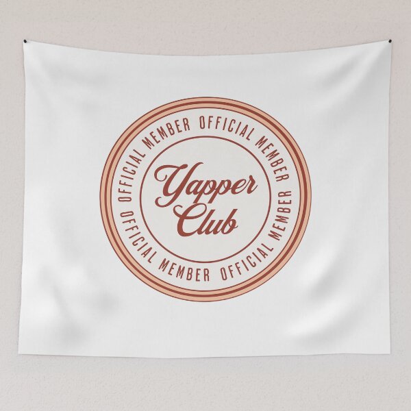 Item preview,  Funny Yapper Club Official Member | Yapping | Certified designed and sold by HosvPrint .s.