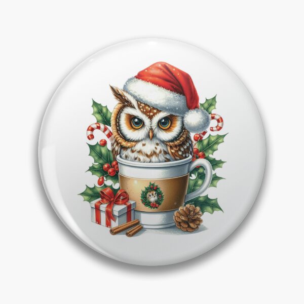 Item preview, Festive Owl designed and sold by JonysCreativeDesigns.