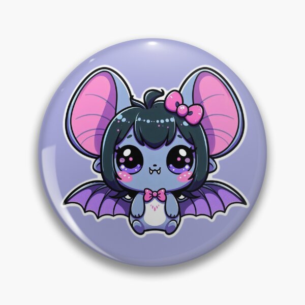 Item preview, Kawaii Girl Vampire Bat designed and sold by Kawaiidiss.