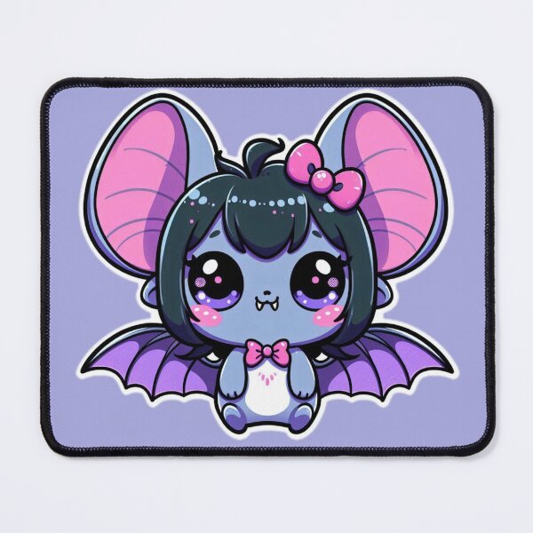 Item preview, Kawaii Girl Vampire Bat designed and sold by Kawaiidiss.