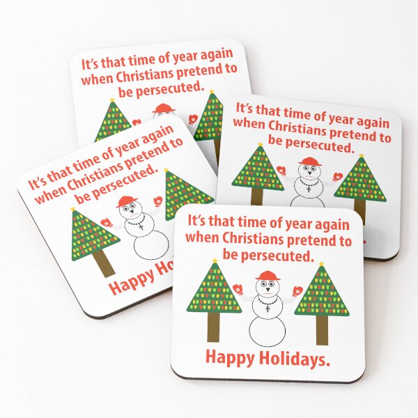 Item preview, Christian persecution complex funny holiday design  designed and sold by Rachel the Artist .