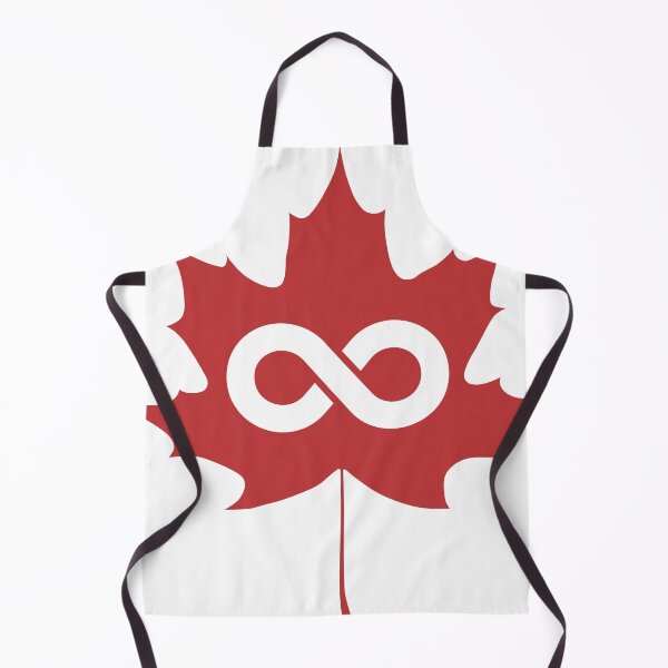 Item preview, Red Metis Maple Leaf designed and sold by SquareFox.Studio.