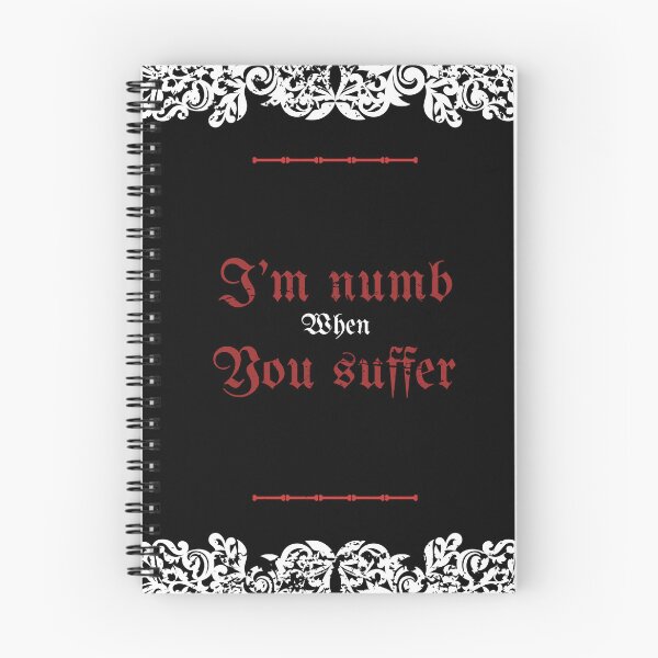 Item preview, I’m Numb When You Suffer Heavy Metal Inspired (Alternate Coloration) designed and sold by DropDeadDsgns.