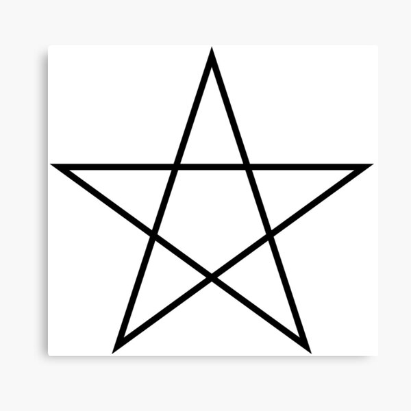 5 Point Star Canvas Prints | Redbubble