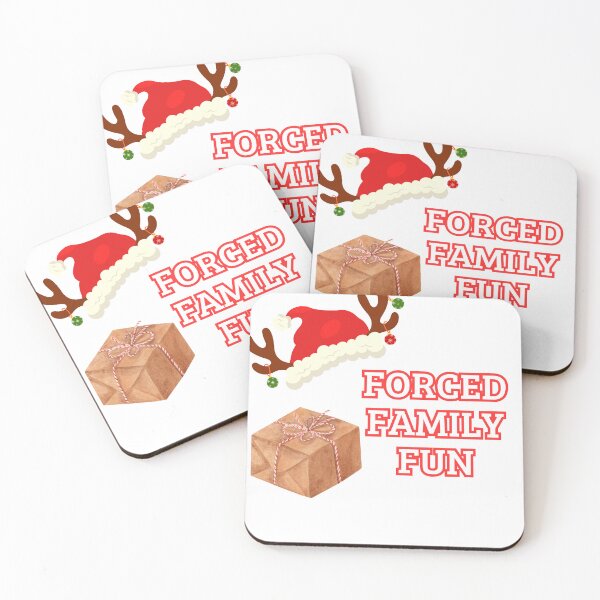 Item preview, Forced Family Fun Sarcastic Christmas Event designed and sold by Lumino Print ✔.