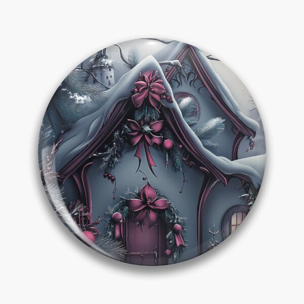 Item preview,  A magical house in a fairy-tale forest. A fairy-tale winter landscape. designed and sold by MagelliShop.