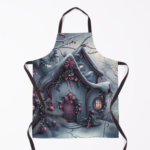 Item preview, A magical house in a fairy-tale forest. A fairy-tale winter landscape. designed and sold by MagelliShop.