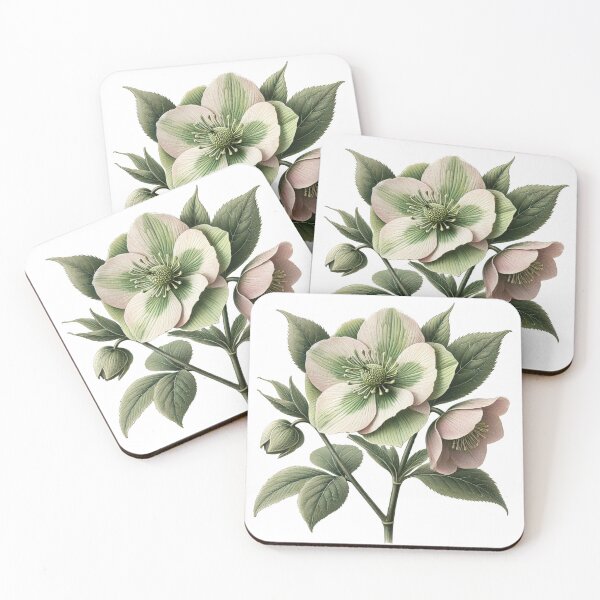 Item preview, Hellebore Flowers designed and sold by NatashaSokolova.