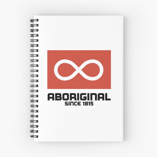 Item preview, ABORIGINAL Metis w/ Red Flag designed and sold by SquareFox.Studio.