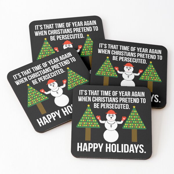 Item preview, Christian persecution complex funny holiday design  designed and sold by Rachel the Artist .