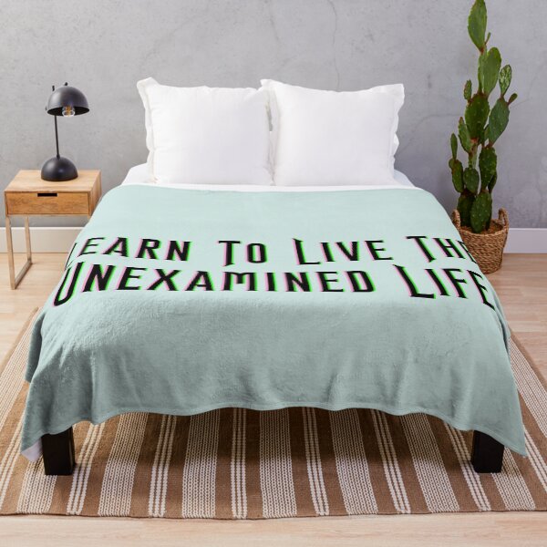 Item preview, Learn To Live The Unexamined Life - wicked designed and sold by Roze Quartz.