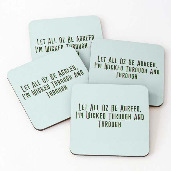 Item preview, Let All Oz Be Agreed, I'm Wicked Through And Through - Wicked designed and sold by Roze Quartz.