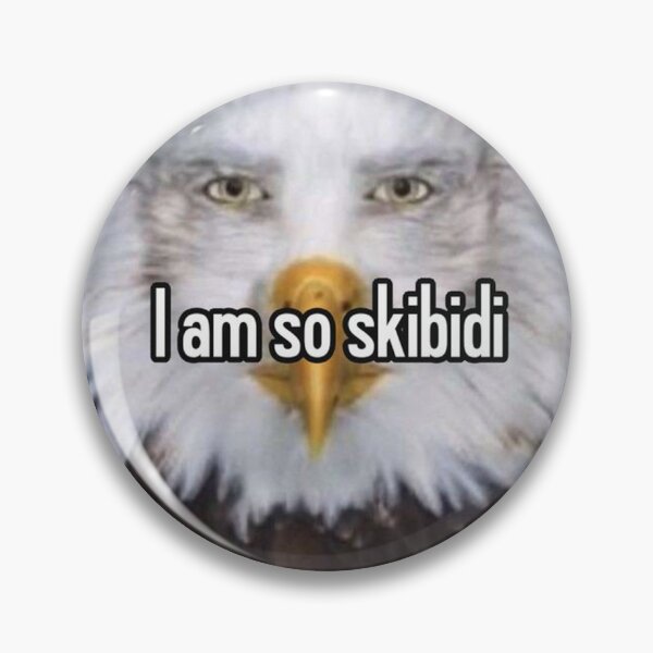 Item preview, I am so skibidi hawk brainrot meme designed and sold by Hinadio.