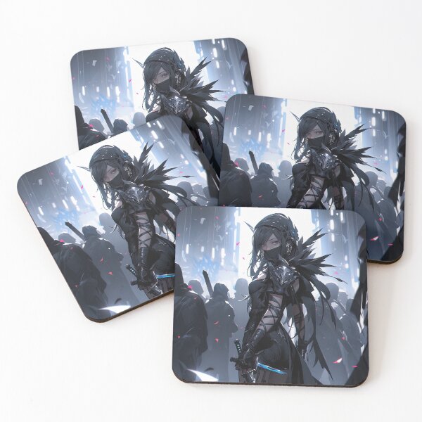 Item preview, Stealth Ninja Anime Girl designed and sold by bubblegoth.